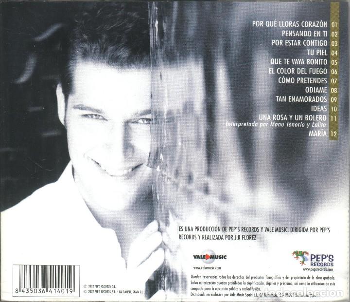 CDs de m&uacute;sica: MANU TENORIO CD  NUEVO - Foto 2