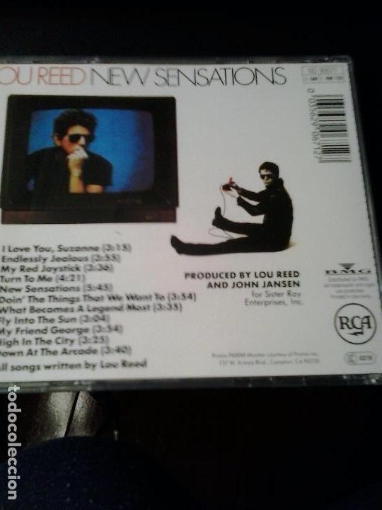 CDs de m&uacute;sica: Lou Reed New Sensations 1984 - Foto 2