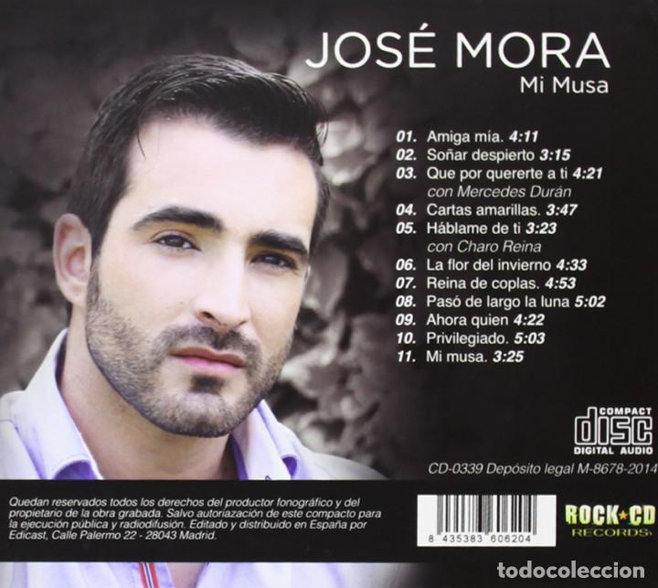 CDs de m&uacute;sica: JOSE MORA - MI MUSA [CD] precintado - Foto 2