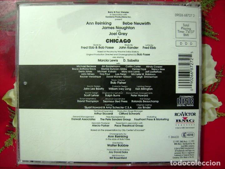 CDs de m&uacute;sica: CHICAGO THE MUSICAL...BSO - Foto 2