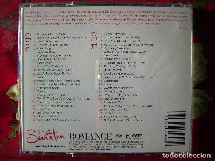 CDs de m&uacute;sica: FRANK SINATRA.ROMANCE...DOBLE CD - Foto 2