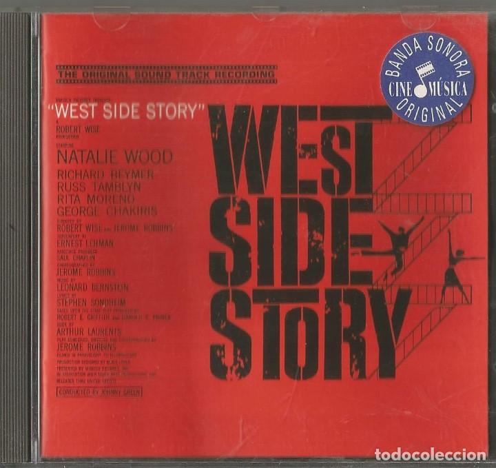 CDs de m&uacute;sica: LEONARD BERNSTEIN. WEST SIDE STORY. CBS - Foto 1