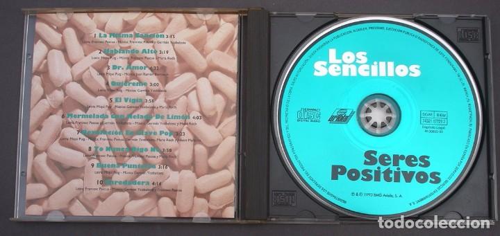 CDs de m&uacute;sica: LOS SENCILLOS - SERES POSITIVOS (CD) 1993 - Foto 3