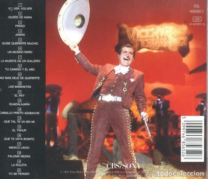 CDs de m&uacute;sica: VICENTE FERNANDEZ 20 GRANDES EXITOS - Foto 2