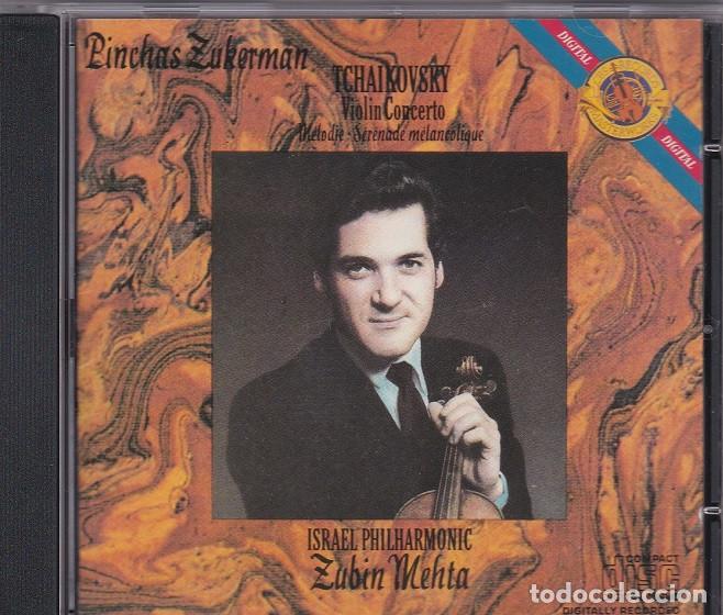 CDs de m&uacute;sica: Tchaikovsky - Violin Concerto - Mehta - CD - Foto 1