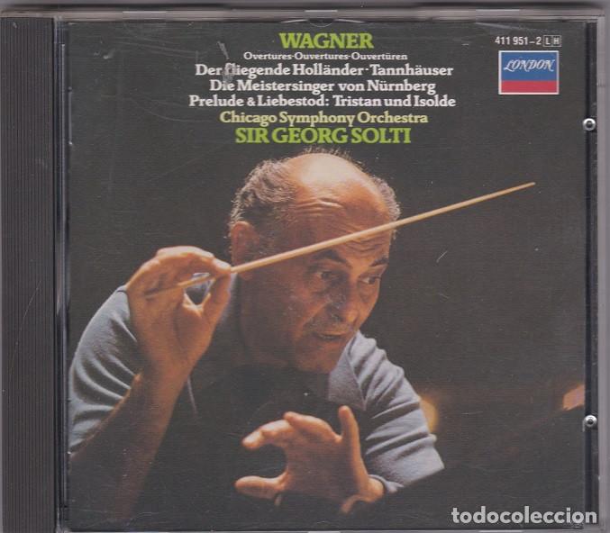 CDs de m&uacute;sica: Wagner Overtures - Solti - Foto 1