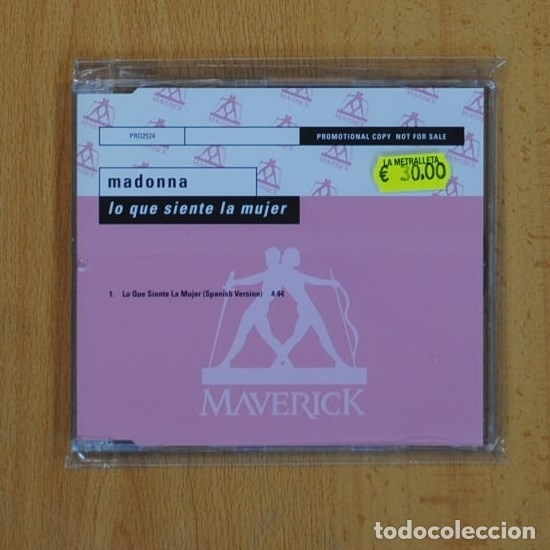 CDs de m&uacute;sica: MADONA - LO QUE SIENTE LA MUJER - CD SINGLE - Foto 1