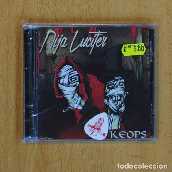 CDs de m&uacute;sica: NIJA LUCIFER - KEOPS - CD - Foto 1