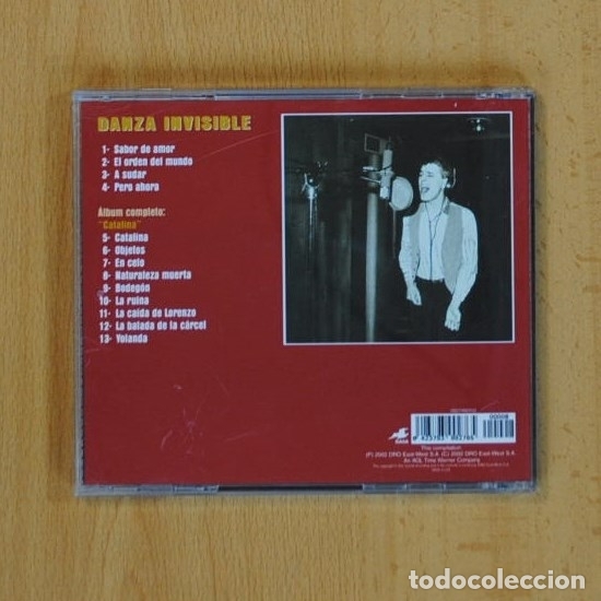 CDs de m&uacute;sica: DANZA INVISIBLE - CATALINA - CD - Foto 2
