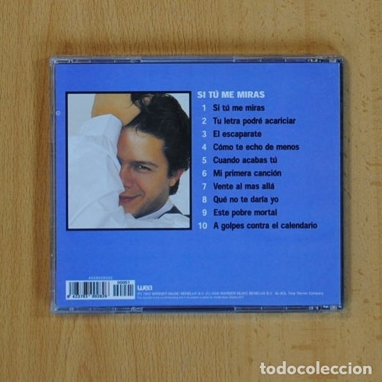 CDs de m&uacute;sica: ALEJANDRO SANZ - SI TU ME MIRAS - CD - Foto 2