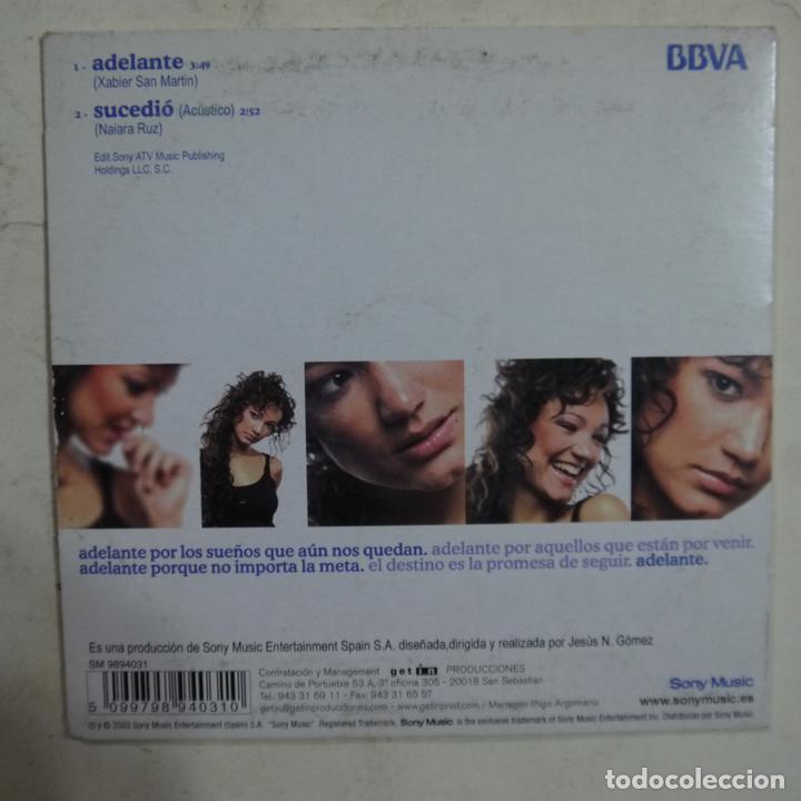 CDs de m&uacute;sica: NAIARA - ADELANTE - CD SINGLE 2003 - Foto 2