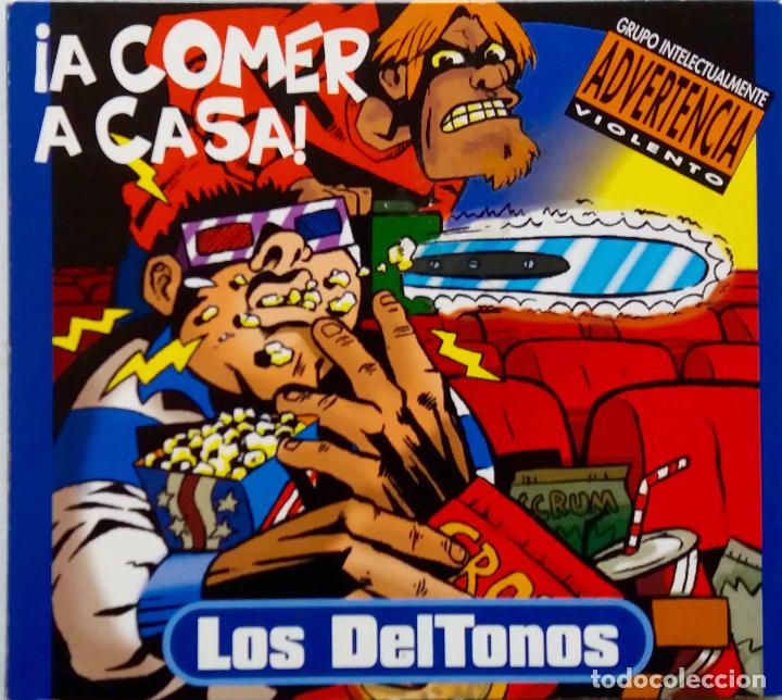 CDs de m&uacute;sica: LOS DELTONOS, A COMER A CASA. CD DIGIPACK SINGLE 1 TEMA - Foto 1