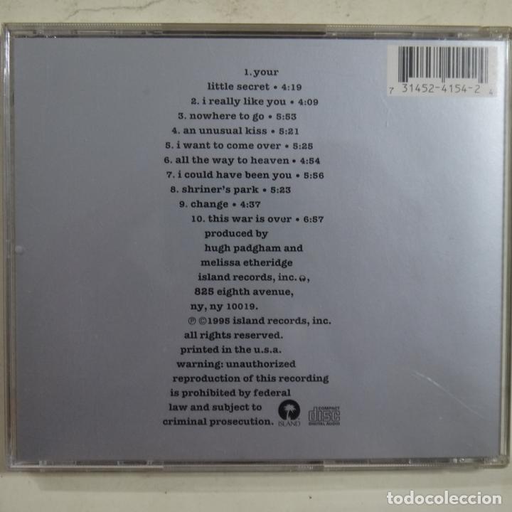 CDs de m&uacute;sica: MELISSA ETHERIDGE - YOUR LITTLE SECRET - CD - Foto 2