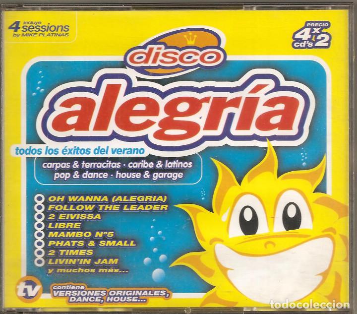 CDs de m&uacute;sica: DISCO ALEGR&Iacute;A. 4 CDS - Foto 1