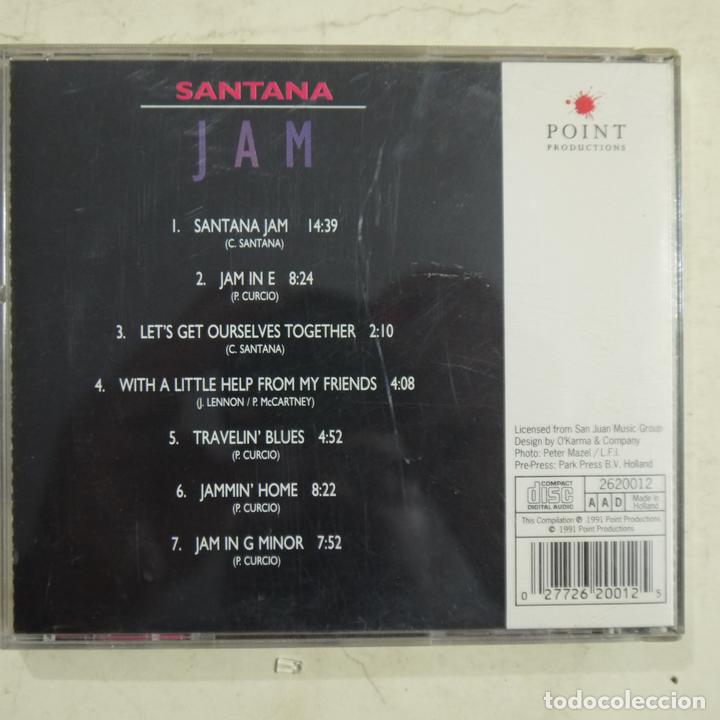 CDs de m&uacute;sica: SANTANA - JAM  - CD 1991 - Foto 2