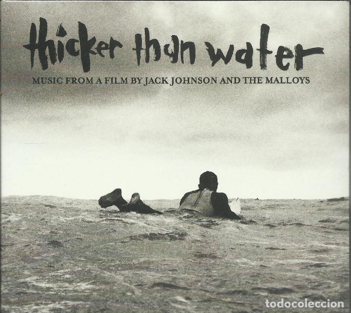 CDs de m&uacute;sica: JACK JOHNSON - THICKER THAN WATER - CD BRUSHFIRE 2003 NUEVO - Foto 1
