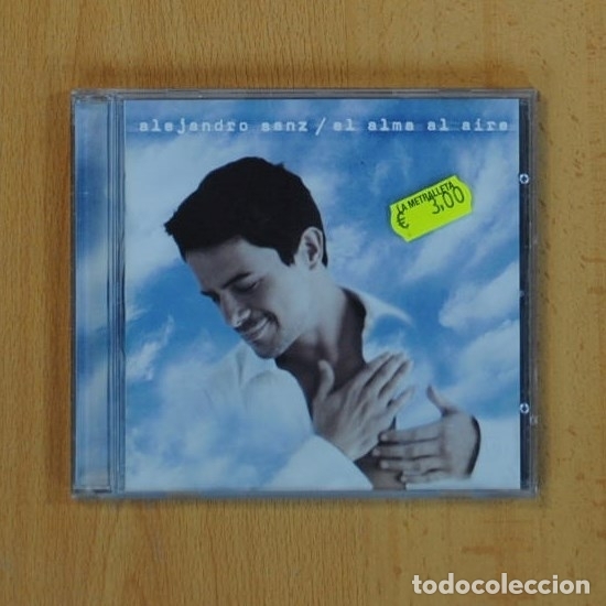 CDs de m&uacute;sica: ALEJANDRO SANZ - EL ALMA AL AIRE - CD - Foto 1