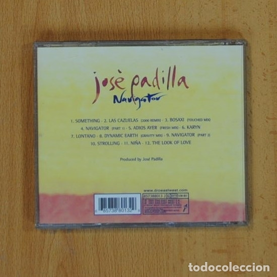CDs de m&uacute;sica: JOSE PADILLA - NAVIGATOR - CD - Foto 2