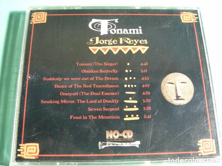 CDs de m&uacute;sica: JORGE REYES / TONAMI / CD - Foto 2