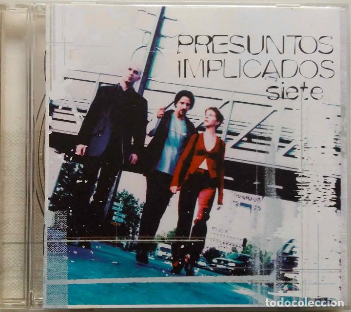 CDs de m&uacute;sica: PRESUNTOS IMPLICADOS. SIETE. CD - Foto 1