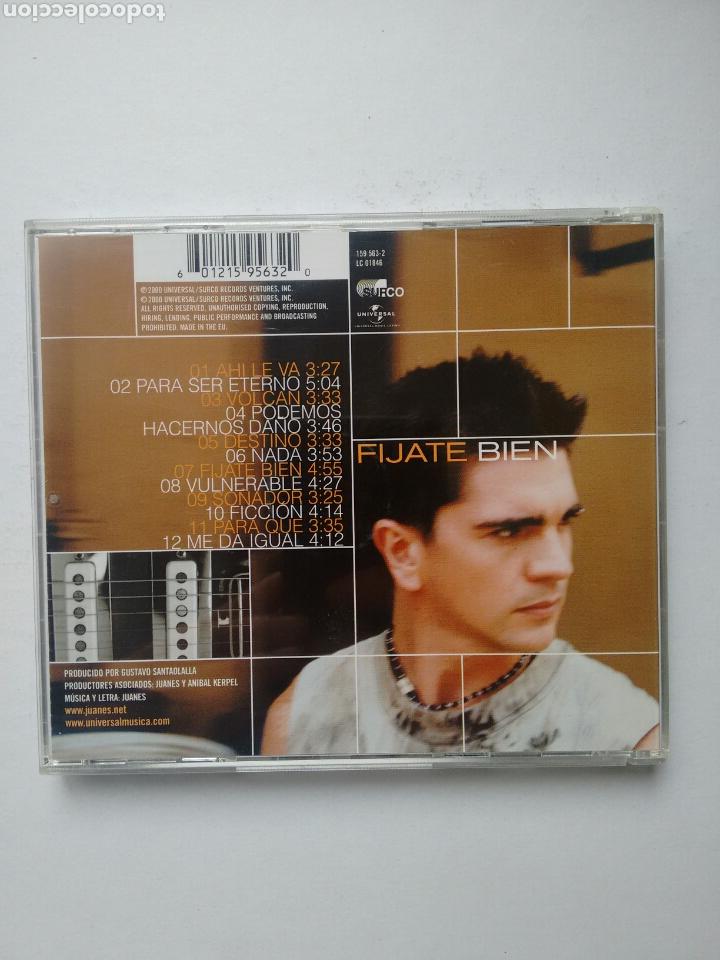 CDs de m&uacute;sica: JUANES FIJATE BIEN CD (2000) - Foto 2