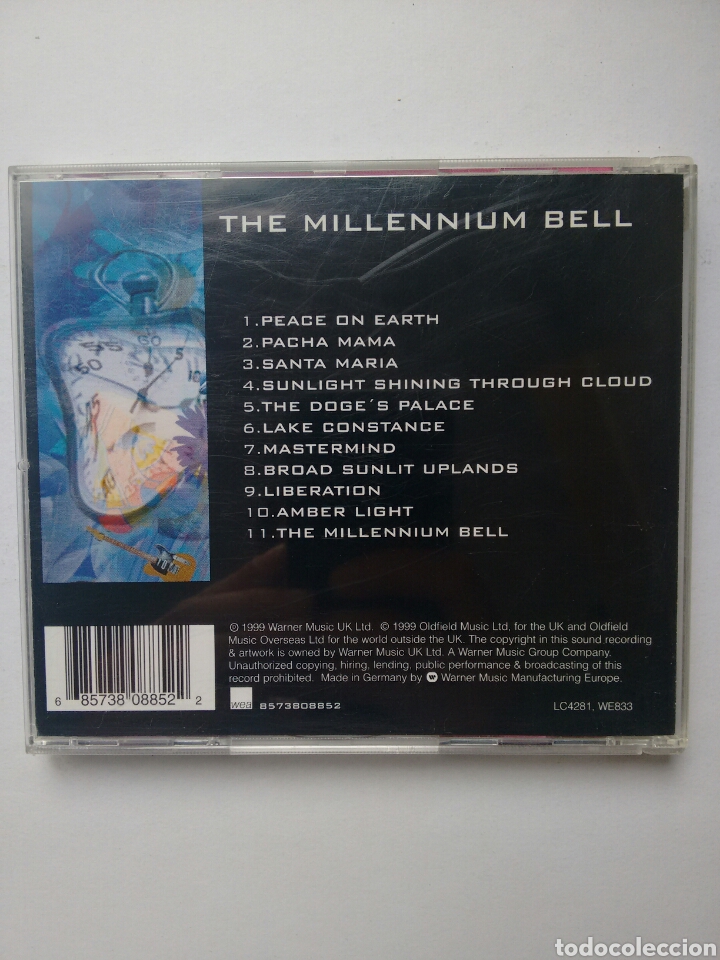 CDs de m&uacute;sica: MIKE OLDFIELD &rdquo;THE MILLENNIUM BELL&rdquo; CD (1999) - Foto 2
