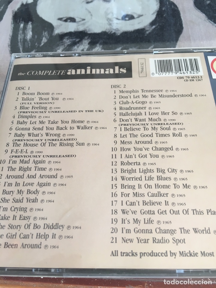 CDs de m&uacute;sica: The Animals Complete 2 Cd - Foto 2