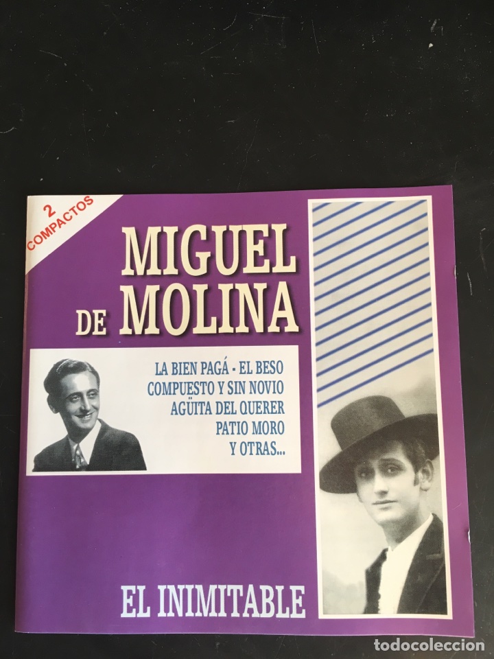 CDs de m&uacute;sica: Miguel De Molina El Inimitable doble Cd - Foto 1