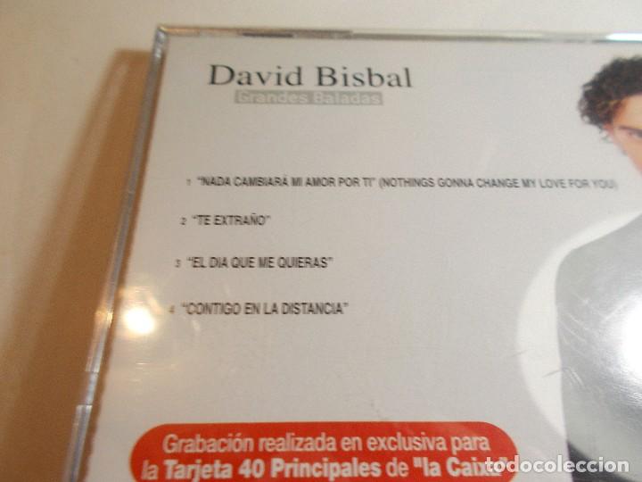 CDs de m&uacute;sica: DAVID BISBAL Grandes Baladas Maxi single - Foto 2