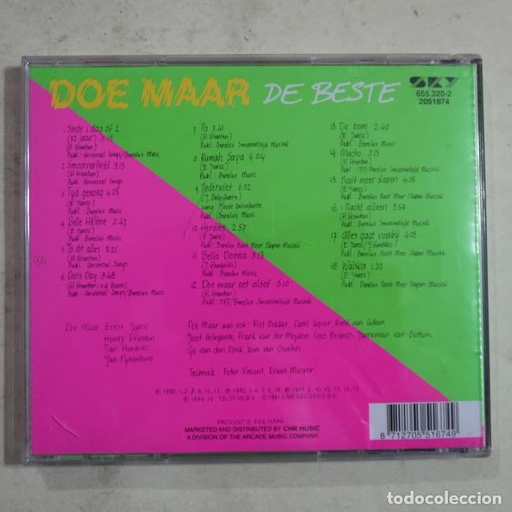 CDs de m&uacute;sica: DOE MAAR - DE BESTE - CD - Foto 2