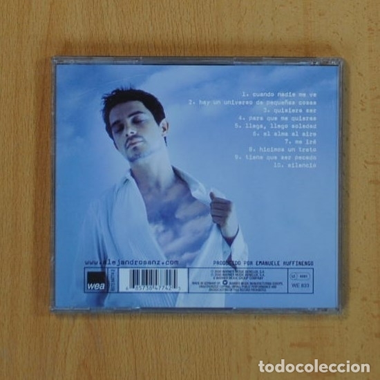 CDs de m&uacute;sica: ALEJANDRO SANZ - EL ALMA AL AIRE - CD - Foto 3