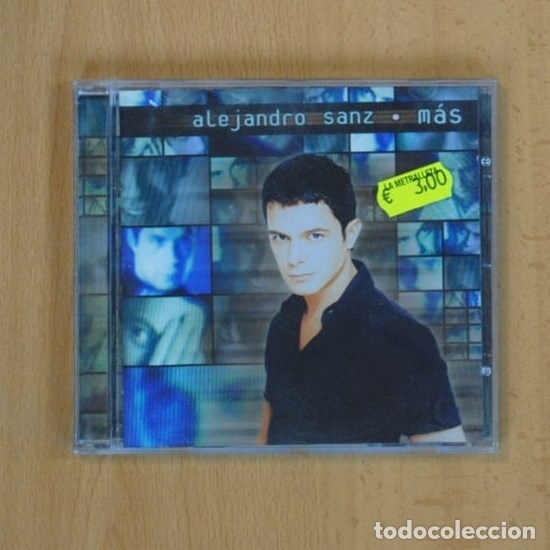 CDs de m&uacute;sica: ALEJANDRO SANZ - MAS - CD - Foto 1