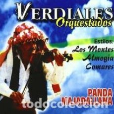 CDs de Música: CD NUEVO PRECINTADO VERDIALES ORQUESTADOS PANDA MAJADALLANA ESTILOS LOS MONTES ALMOGIA COMARES. Lote 66774694