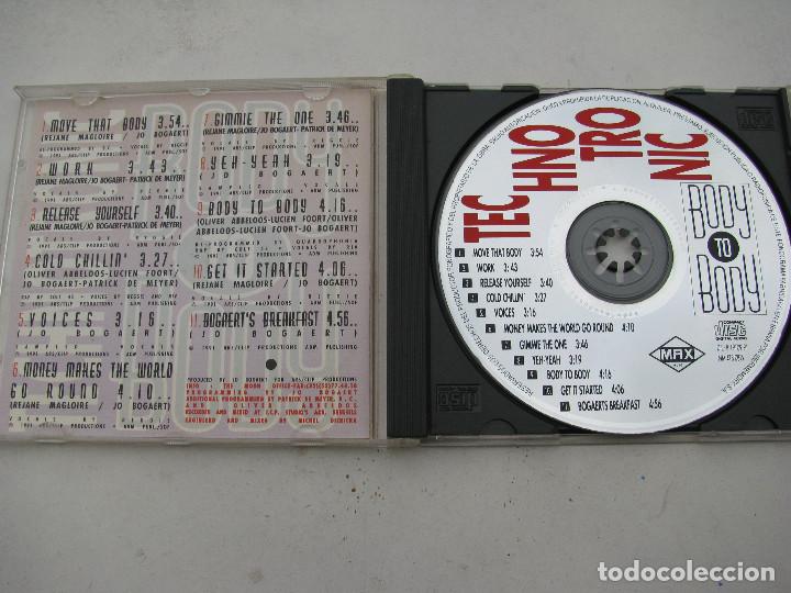 CDs de m&uacute;sica: CD TECHNOTRONIC - BODY TO BODY - - Foto 2