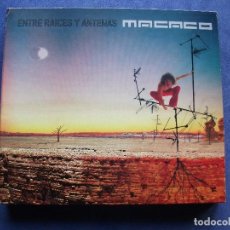 CDs de Música: MACACO -ENTRE RAICES Y ANTENAS -DOBLE CD DIGIPACK CDS COMO NUEVOS¡¡ PEPETO
