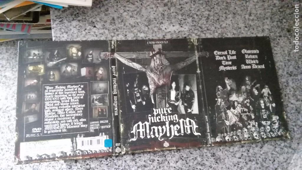 CDs de m&uacute;sica: Mayhem cd + dvd pur&eacute; fucking.2008 - Foto 1