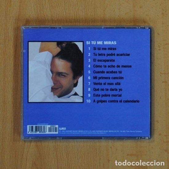 CDs de m&uacute;sica: ALEJANDRO SANZ - SI TU ME MIRAS - CD - Foto 2