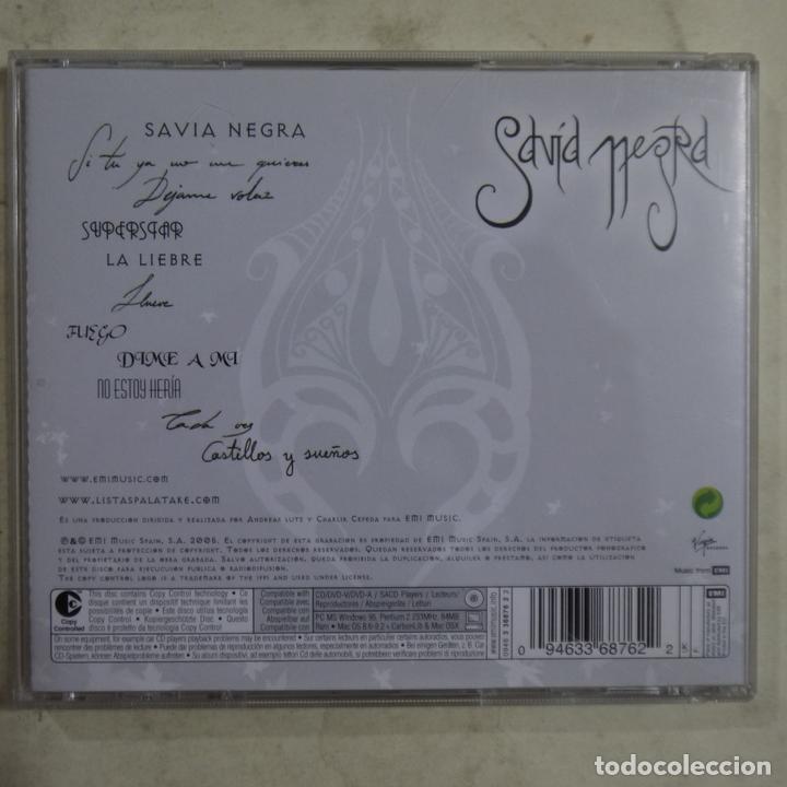 CDs de m&uacute;sica: LAS NI&Ntilde;AS - SAVIA NEGRA - CD 2005 - Foto 2