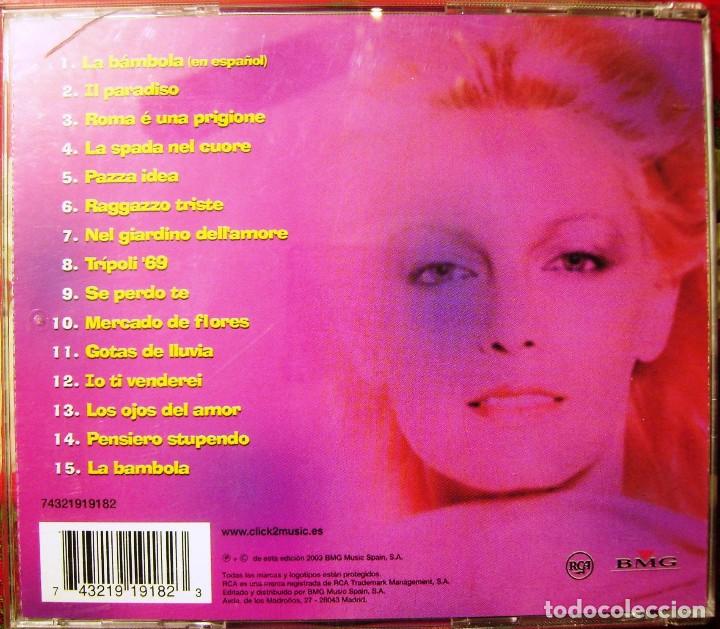 CDs de m&uacute;sica: PATTY PRAVO.LA BAMBOLA  ...15 exitos - Foto 2