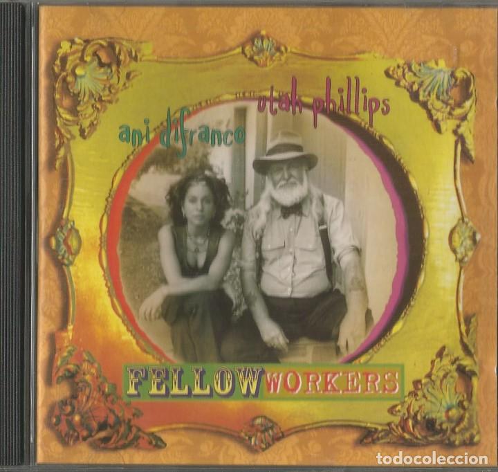 CDs de m&uacute;sica: Utah Phillips /  Ani DiFranco. Fellow Workers. DISCMEDI 2000. - Foto 1