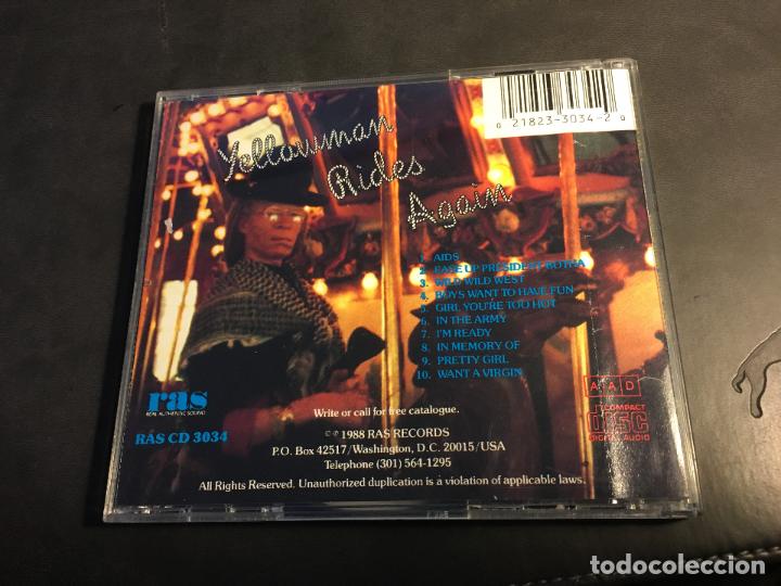 CDs de m&uacute;sica: YELLOWMAN (RIDES AGAIN) CD 10 TRACKS (CDI4) - Foto 2