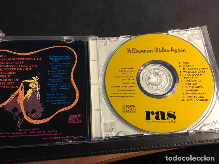 CDs de m&uacute;sica: YELLOWMAN (RIDES AGAIN) CD 10 TRACKS (CDI4) - Foto 3