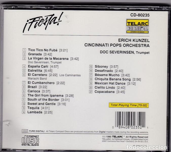 CDs de m&uacute;sica: &iexcl;Fiesta! - Erich Kunzel, Cincinnati Pops Orchestra - Foto 2