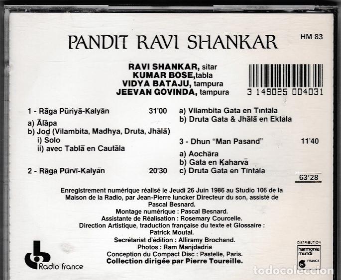 CDs de m&uacute;sica: Pandit Ravi Shankar - Foto 2