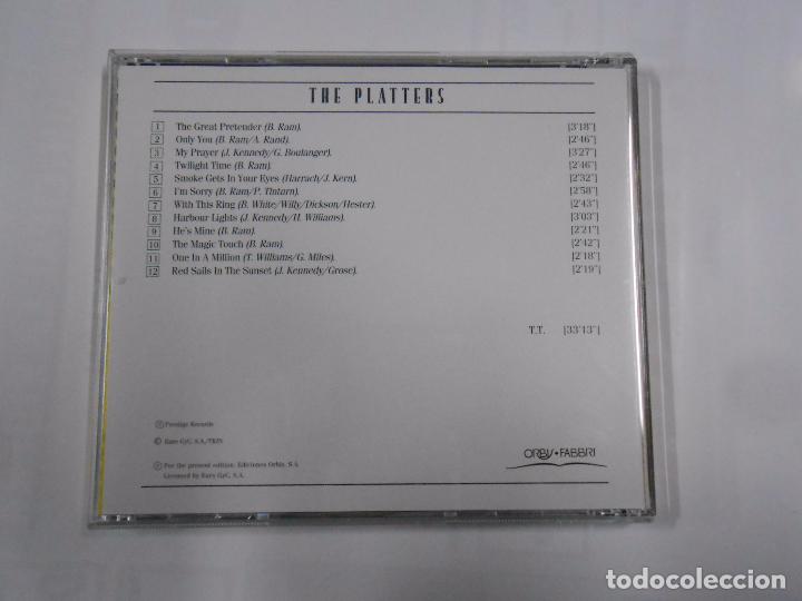 CDs de m&uacute;sica: THE PLATTERS. ORBIS FABRI. TDKCD3 - Foto 2