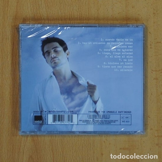 CDs de m&uacute;sica: ALEJANDRO SANZ - EL ALMA AL AIRE - CD - Foto 2