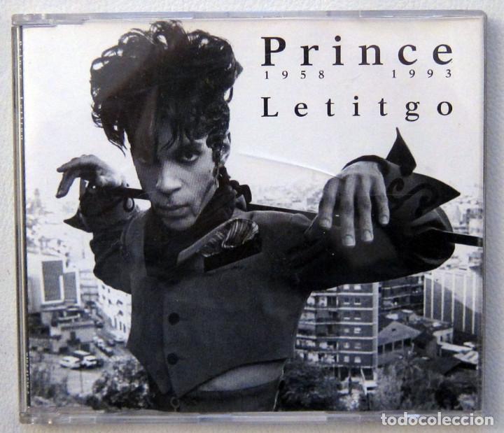 CDs de m&uacute;sica: PRINCE - LET IT GO - 1958-1993 - CD SINGLE 1994 - Foto 1