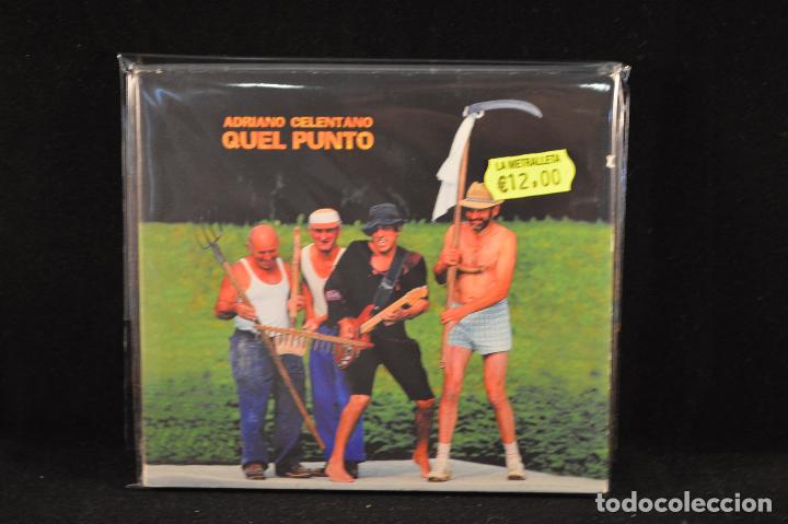 CDs de m&uacute;sica: ADRIANO CELENTANO - QUEL PUNTO - CD - Foto 1