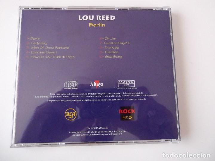 CDs de m&uacute;sica: LOU REED - Berlin - Foto 2