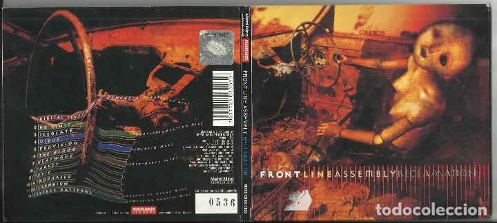 CDs de m&uacute;sica: Front Line Assembly &lrm;cd digipack Reclamation.1997.copia 536 de 2000 - Foto 1